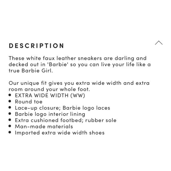 *HOST PICK* NEW Torrid 9 Wide Barbie White & Pink Faux Leather Sneakers - Picture 6 of 9